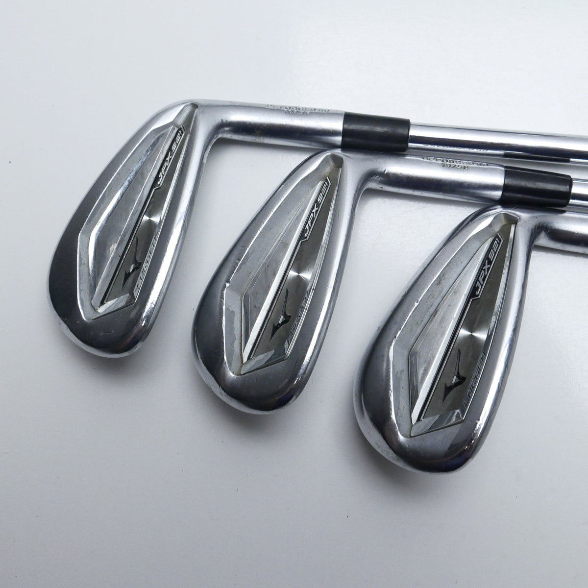 Used Mizuno JPX 921 Forged Iron Set / 4 - PW / Stiff Flex
