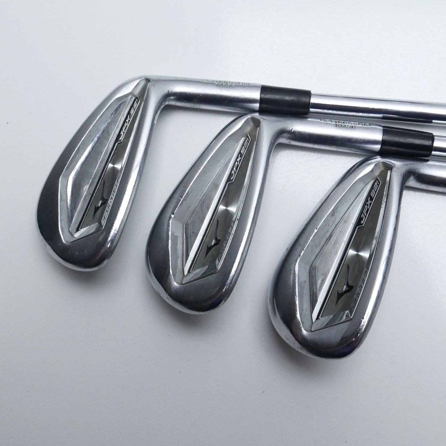Used Mizuno JPX 921 Forged Iron Set / 4 - PW / Stiff Flex