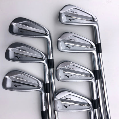 Used Mizuno JPX 921 Tour Iron Set / 4 - PW / KBS $-Taper 130 X-Stiff Flex