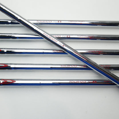 Used Mizuno JPX 923 Hot Metal Iron Set / 5 - PW / Stiff Flex