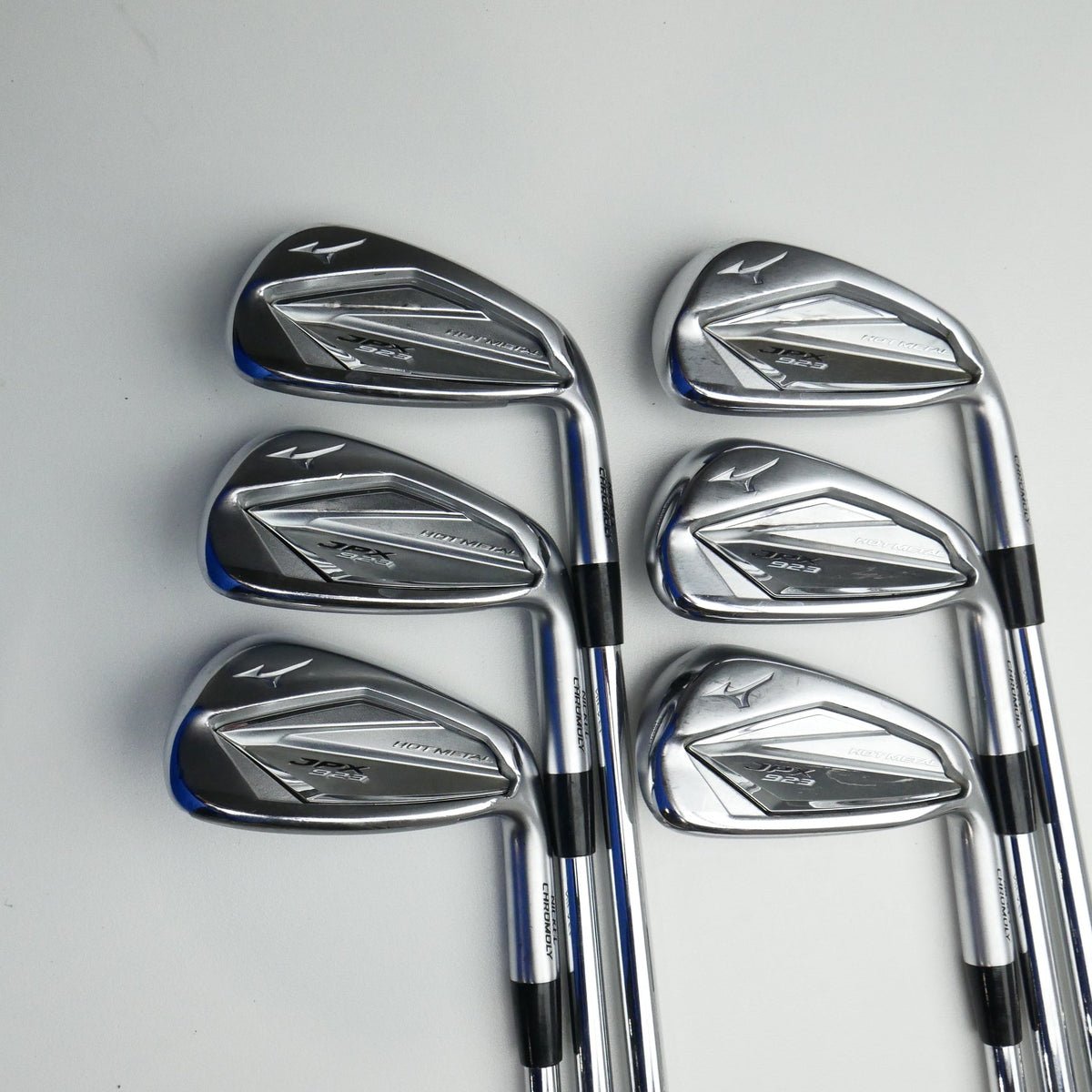 Used Mizuno JPX 923 Hot Metal Iron Set / 5 - PW / Stiff Flex