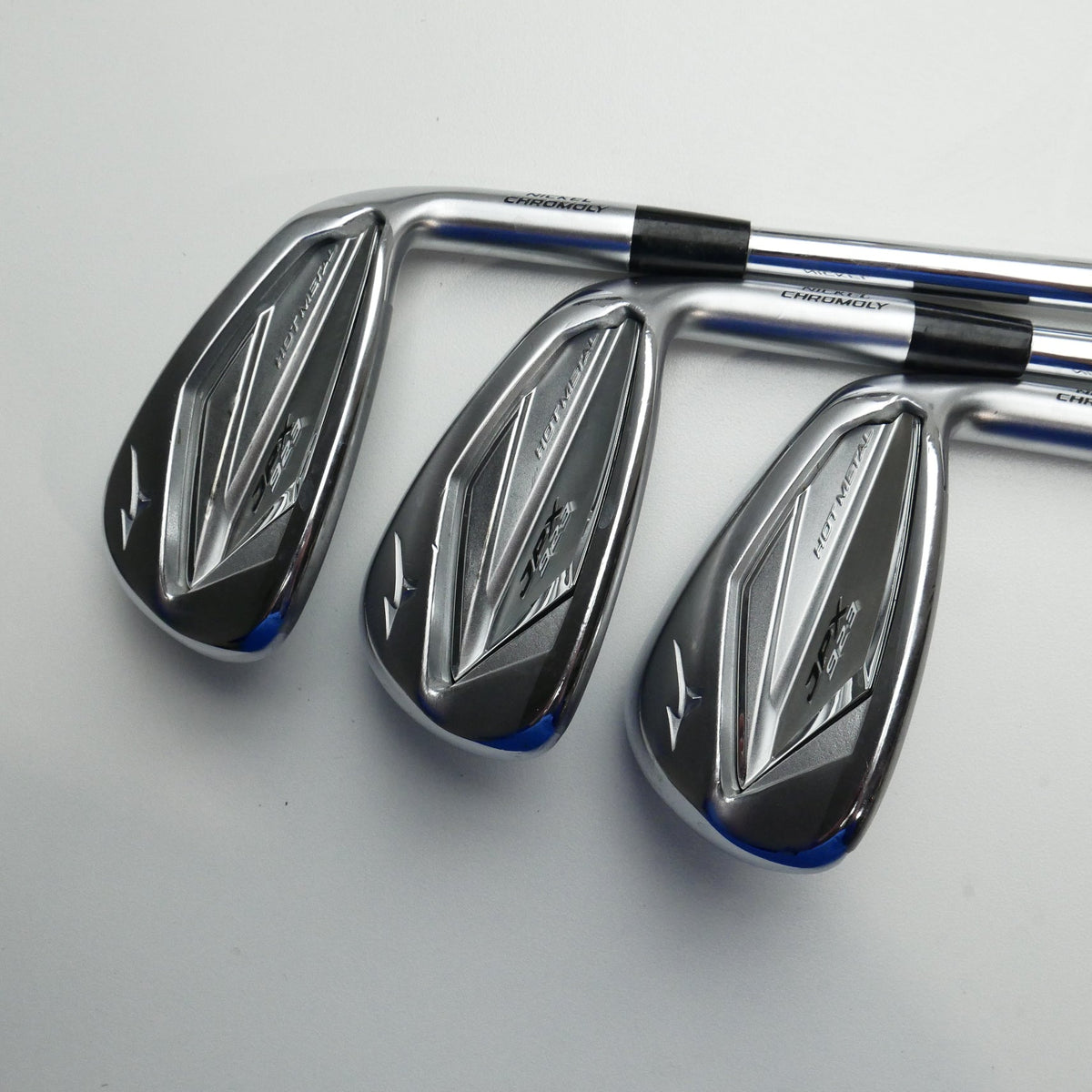 Used Mizuno JPX 923 Hot Metal Iron Set / 5 - PW / Stiff Flex