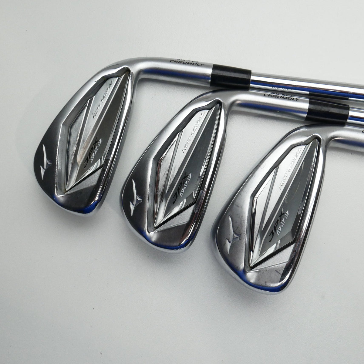 Used Mizuno JPX 923 Hot Metal Iron Set / 5 - PW / Stiff Flex