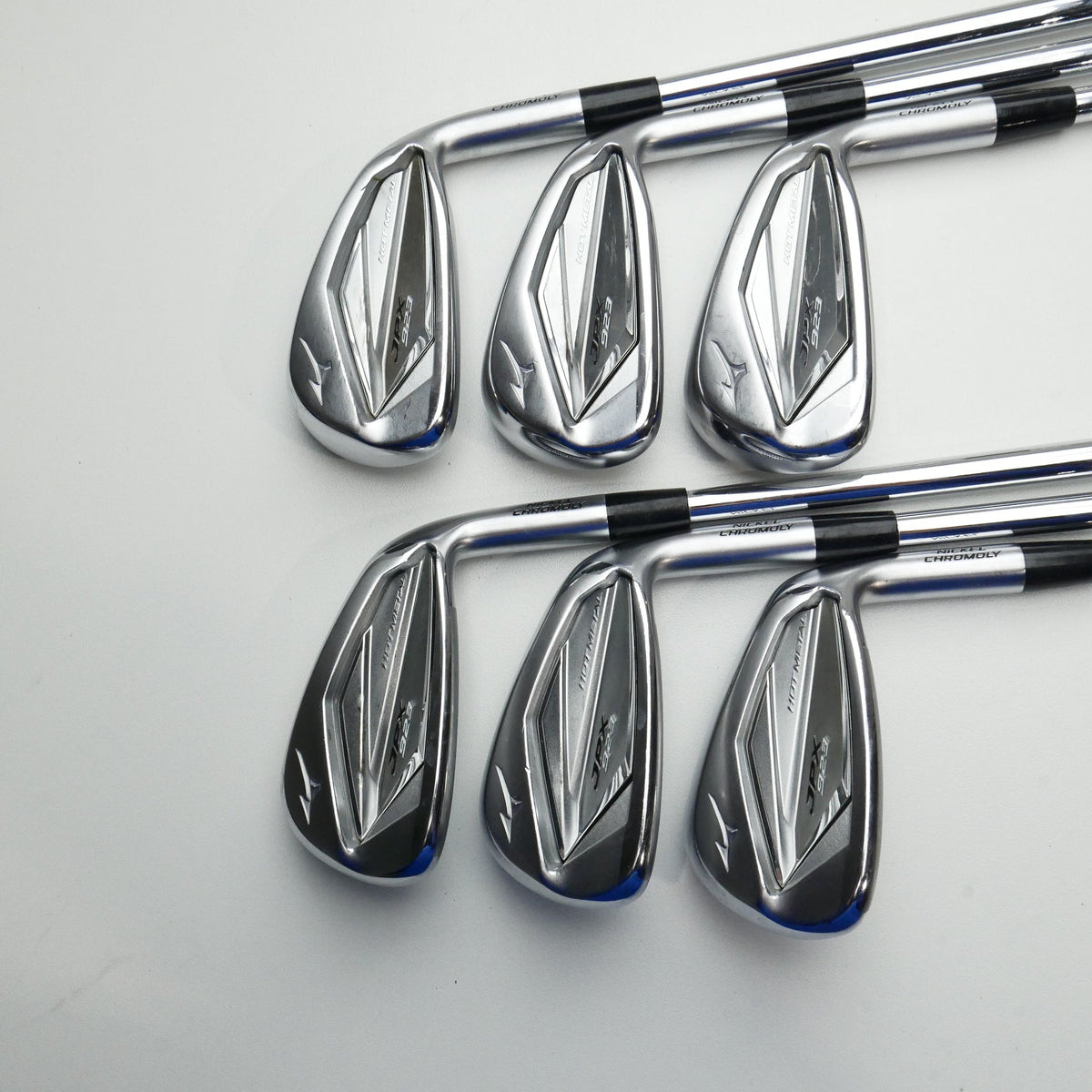 Used Mizuno JPX 923 Hot Metal Iron Set / 5 - PW / Stiff Flex