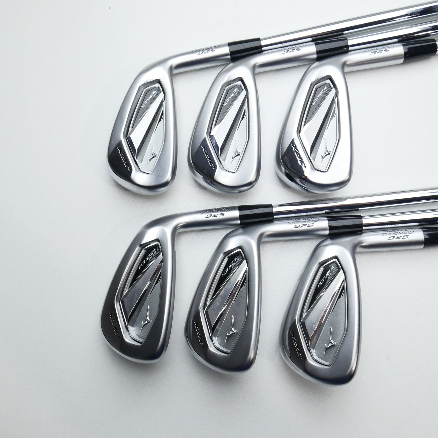 Used Mizuno JPX 925 Hot Metal Pro Iron Set / 5 - PW / Stiff Flex
