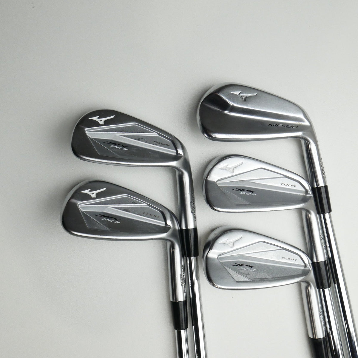 Used Mizuno MP-20 HMB & JPX 923 Tour Combo Set / 6 - PW / Stiff Flex