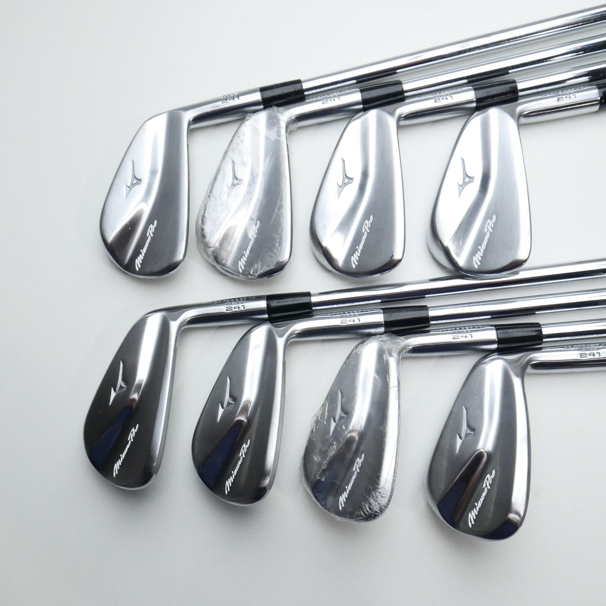 Used Mizuno Pro 241 Iron Set / 3 - PW / X-Stiff Flex