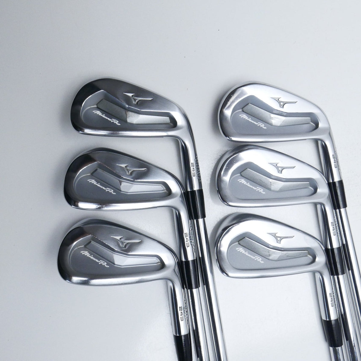 Used Mizuno Pro 243 Iron Set / 4 - 9 IRON / X-Stiff Flex