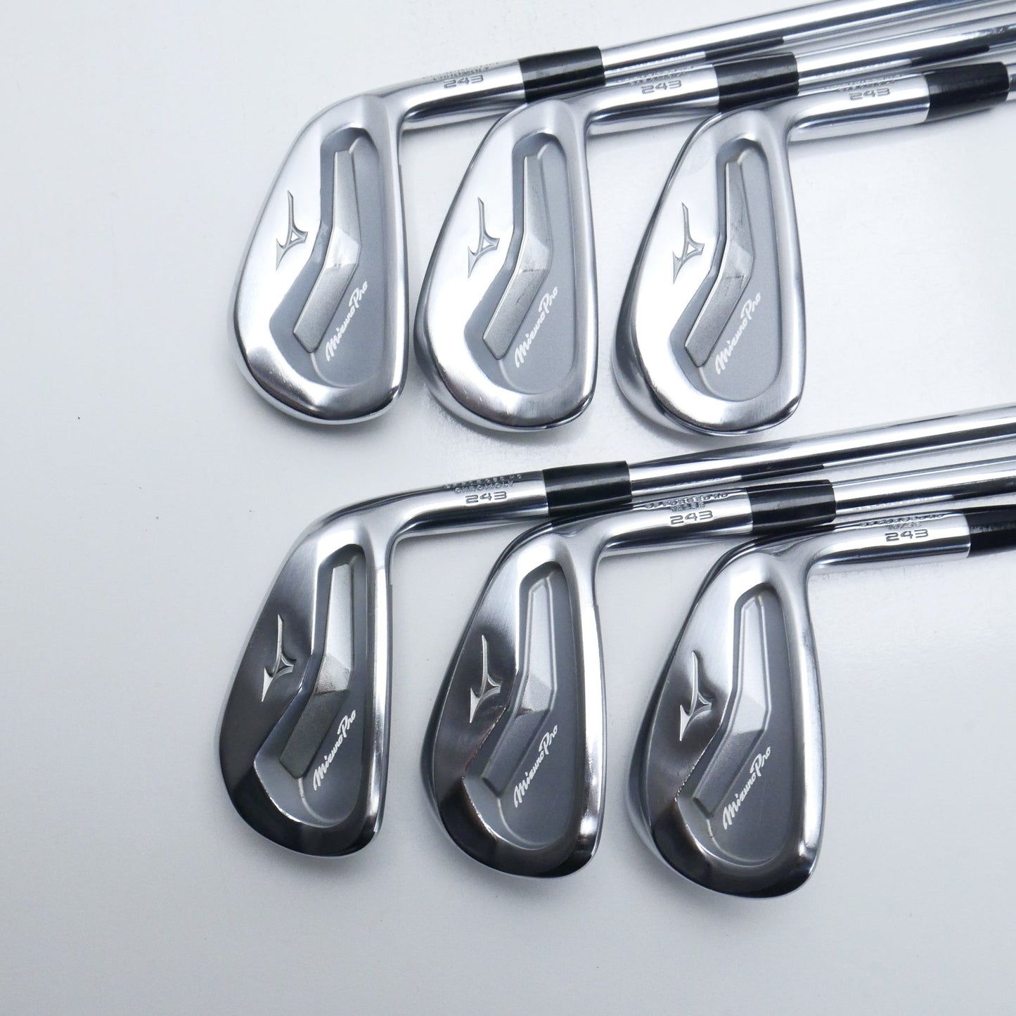 Used Mizuno Pro 243 Iron Set / 4 - 9 IRON / X-Stiff Flex