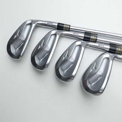 Used Mizuno Pro 243 Iron Set / 4 - PW + GW / Stiff Flex