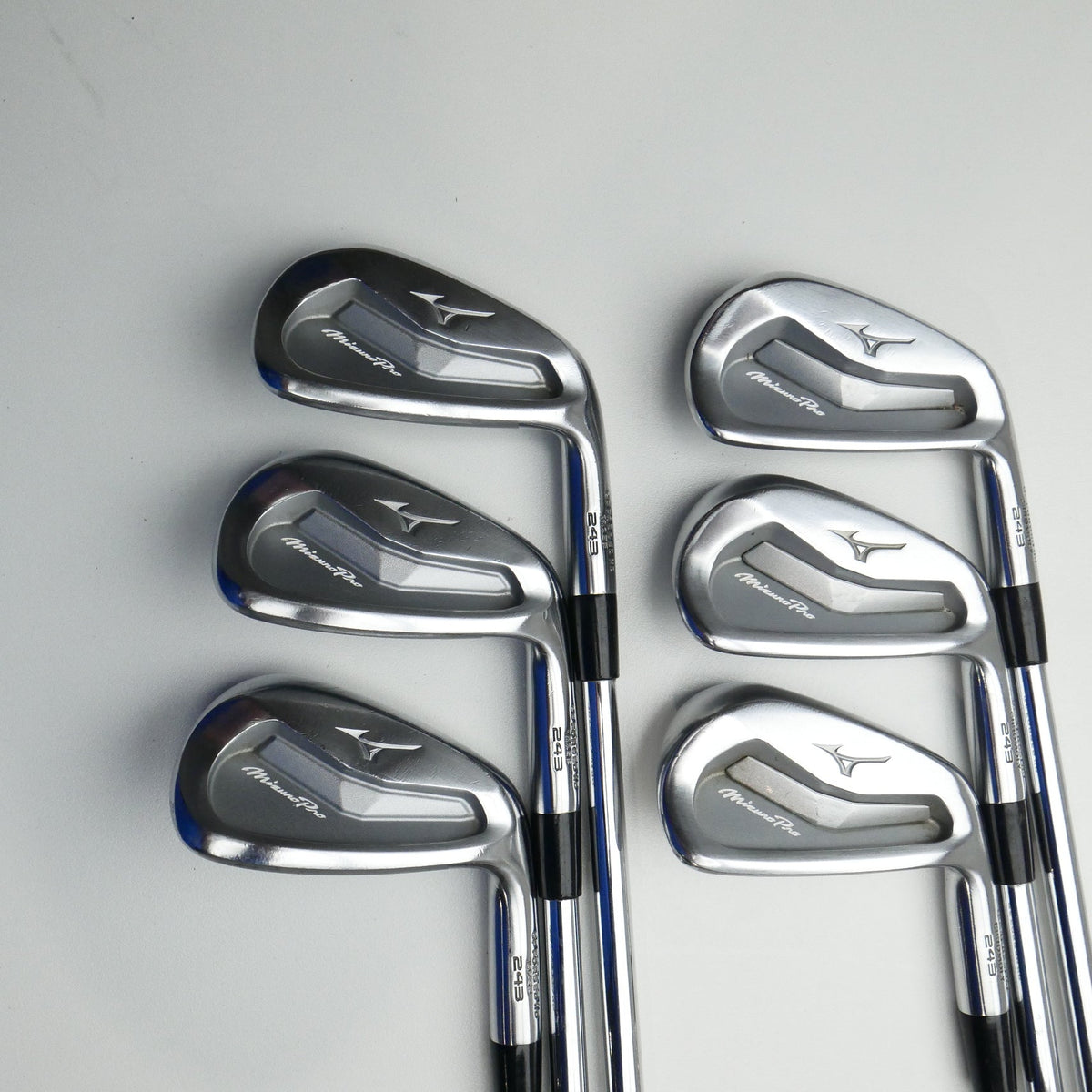 Used Mizuno Pro 243 Iron Set / 5 - PW / Stiff Flex