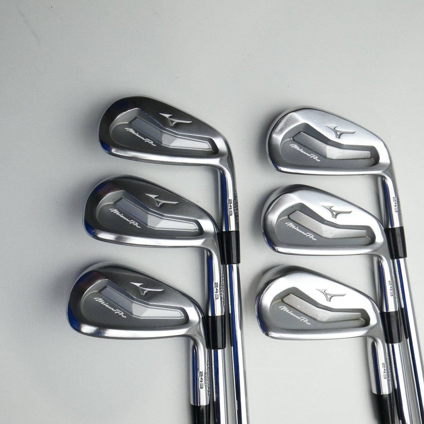Used Mizuno Pro 243 Iron Set / 5 - PW / Stiff Flex