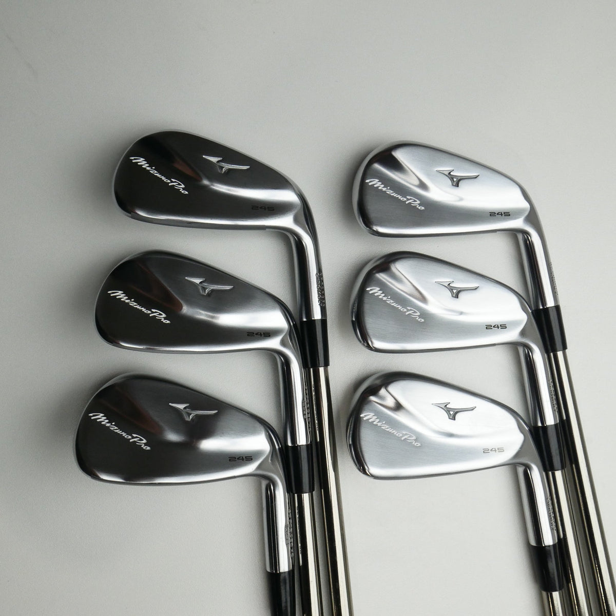 Used Mizuno Pro 245 Iron Set / 5 - PW / Regular Flex