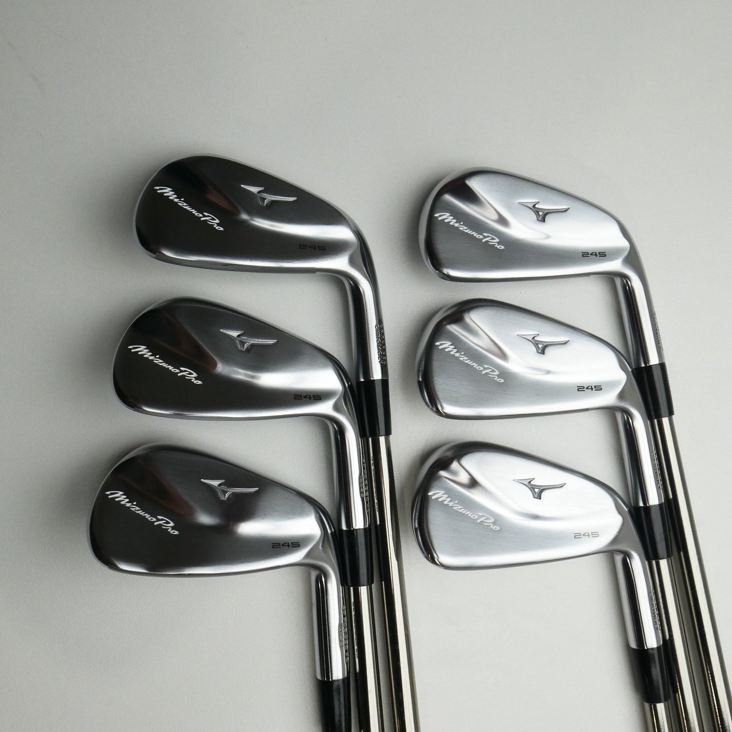 Used Mizuno Pro 245 Iron Set / 5 - PW / Regular Flex