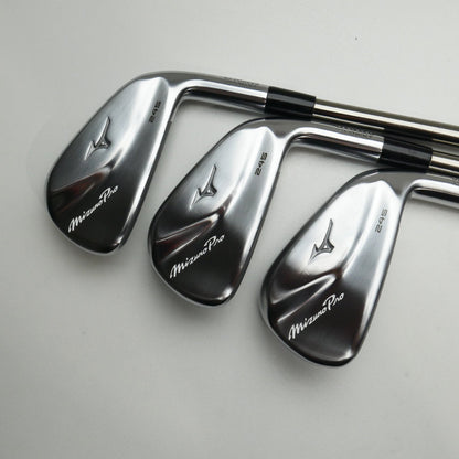 Used Mizuno Pro 245 Iron Set / 5 - PW / Regular Flex