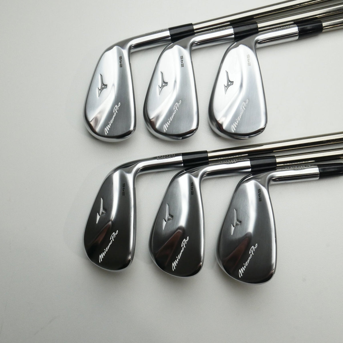 Used Mizuno Pro 245 Iron Set / 5 - PW / Regular Flex