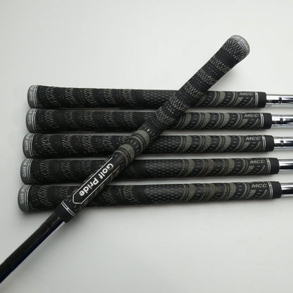 Used Mizuno Pro 245 Iron Set / 6 - PW + GW / Regular Flex