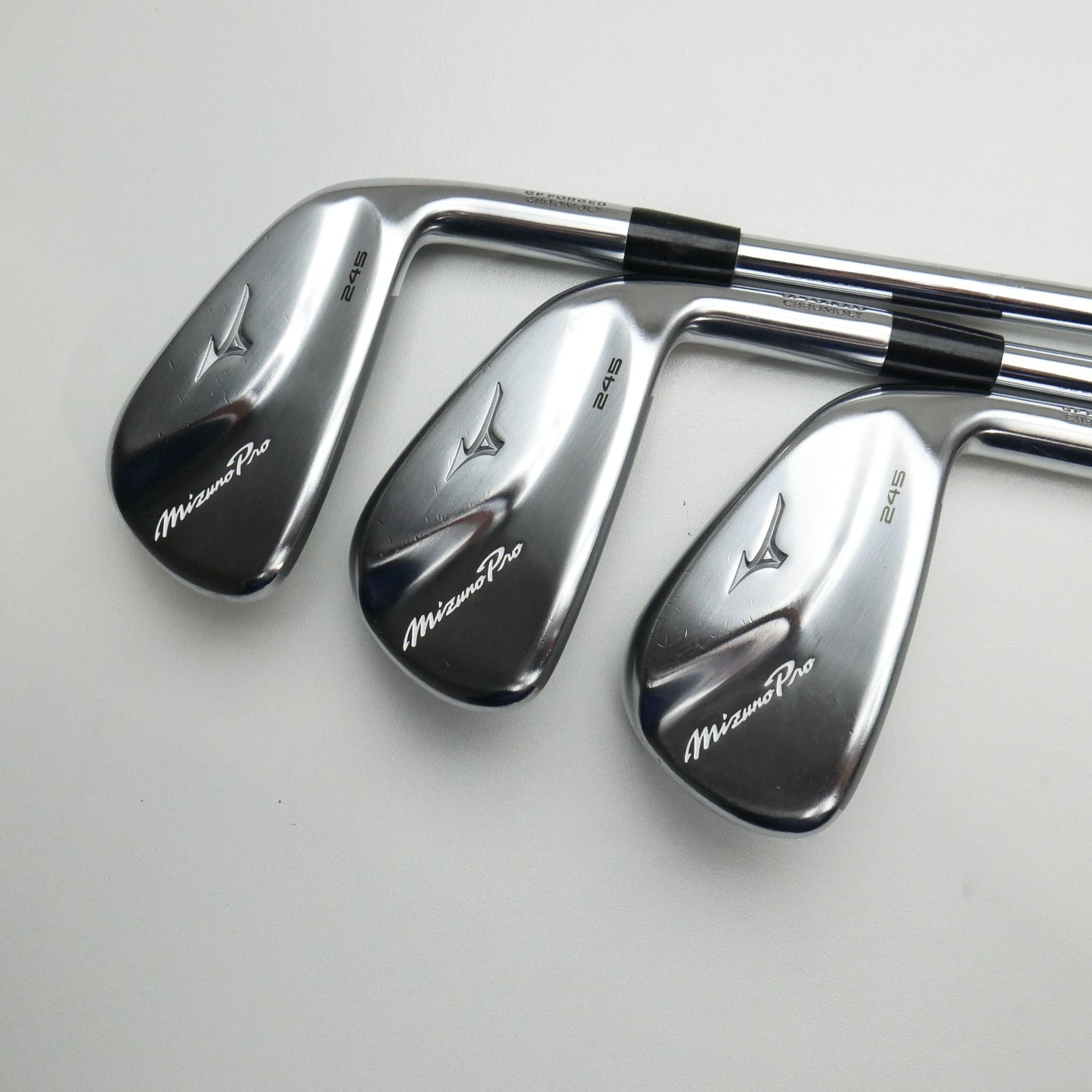Used Mizuno Pro 245 Iron Set / 6 - PW + GW / Regular Flex
