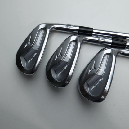 Used Mizuno Pro 245 & Pro 243 Combo Iron Set / 4 - PW / X-Stiff Flex