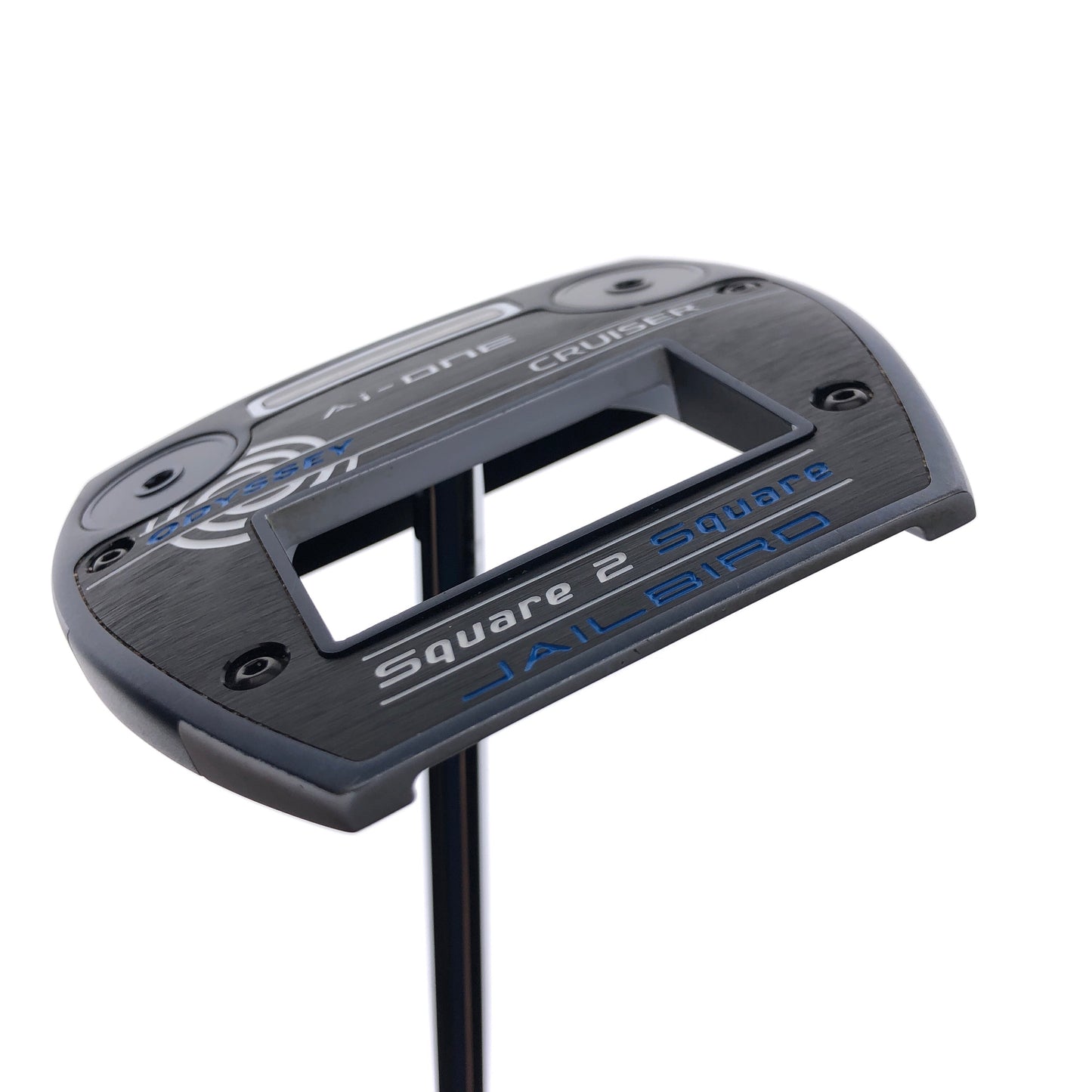 Used Odyssey Ai-One Square 2 Square Cruiser Jailbird Putter / 38.0 / Left-Handed