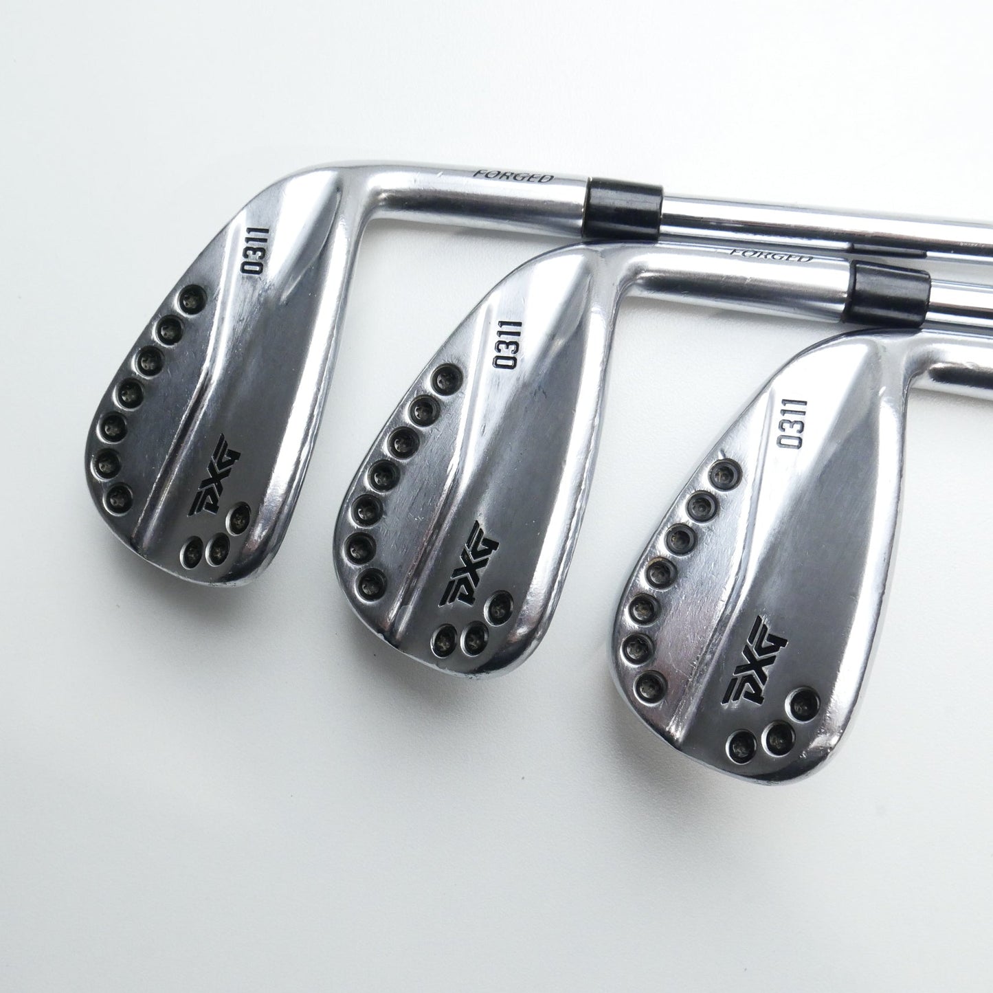 Used PXG 0311 Chrome Iron Set / 5 - PW / Regular Flex