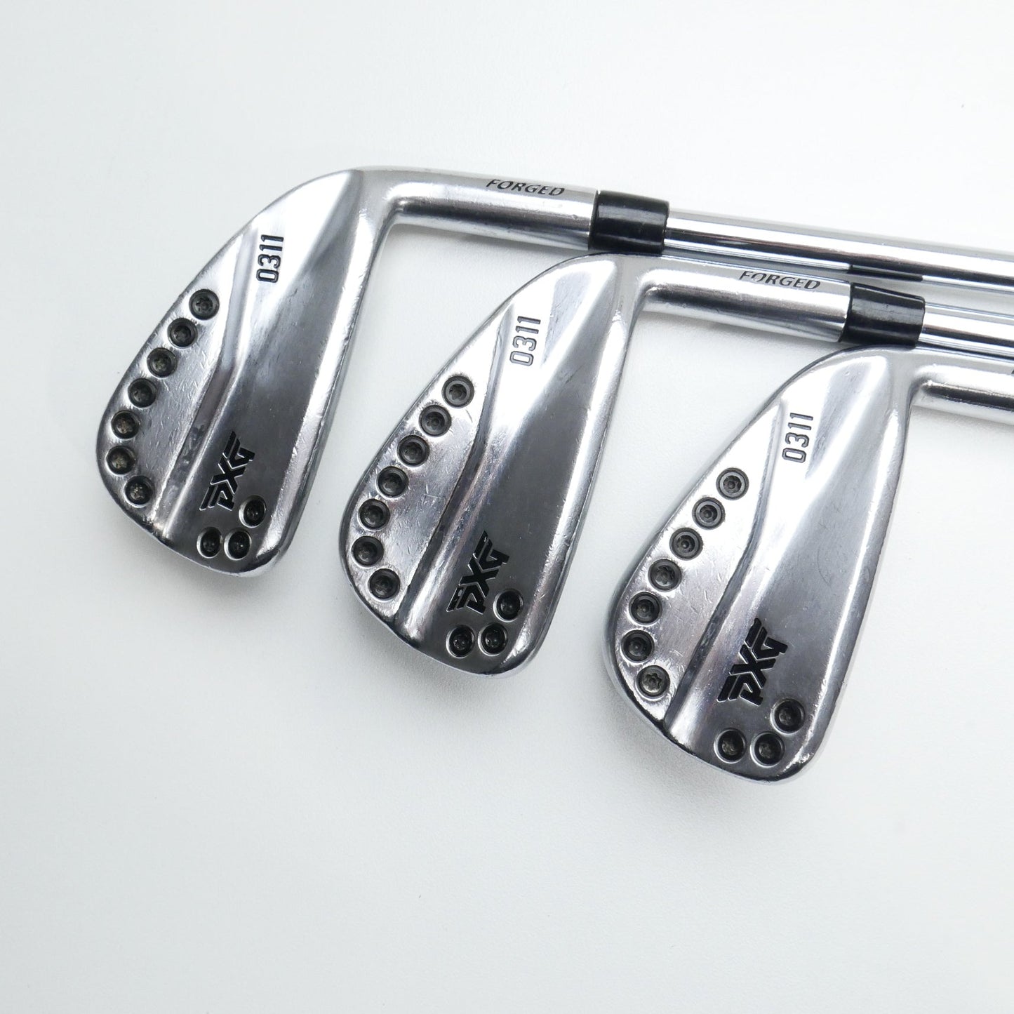 Used PXG 0311 Chrome Iron Set / 5 - PW / Regular Flex