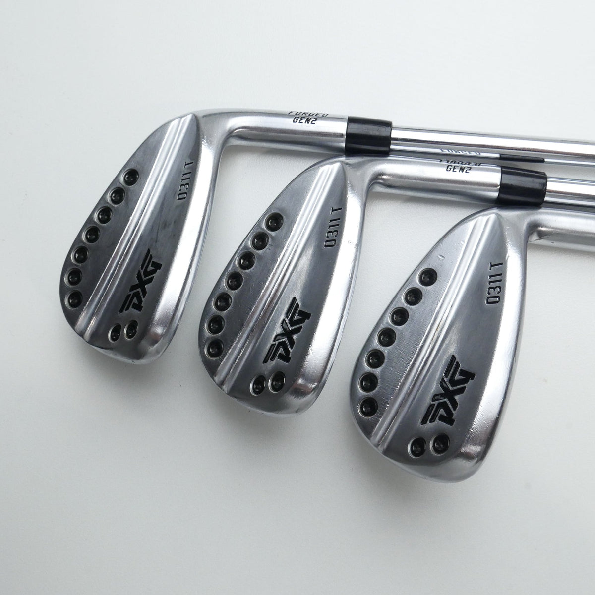 Used PXG 0311 T GEN 2 Chrome Iron Set / 5 - PW / Stiff Flex