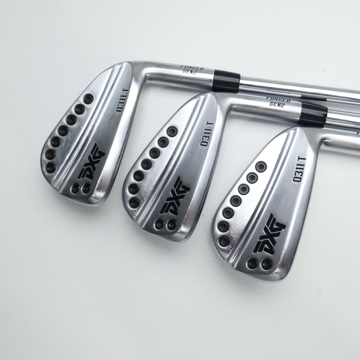 Used PXG 0311 T GEN 2 Chrome Iron Set / 5 - PW / Stiff Flex