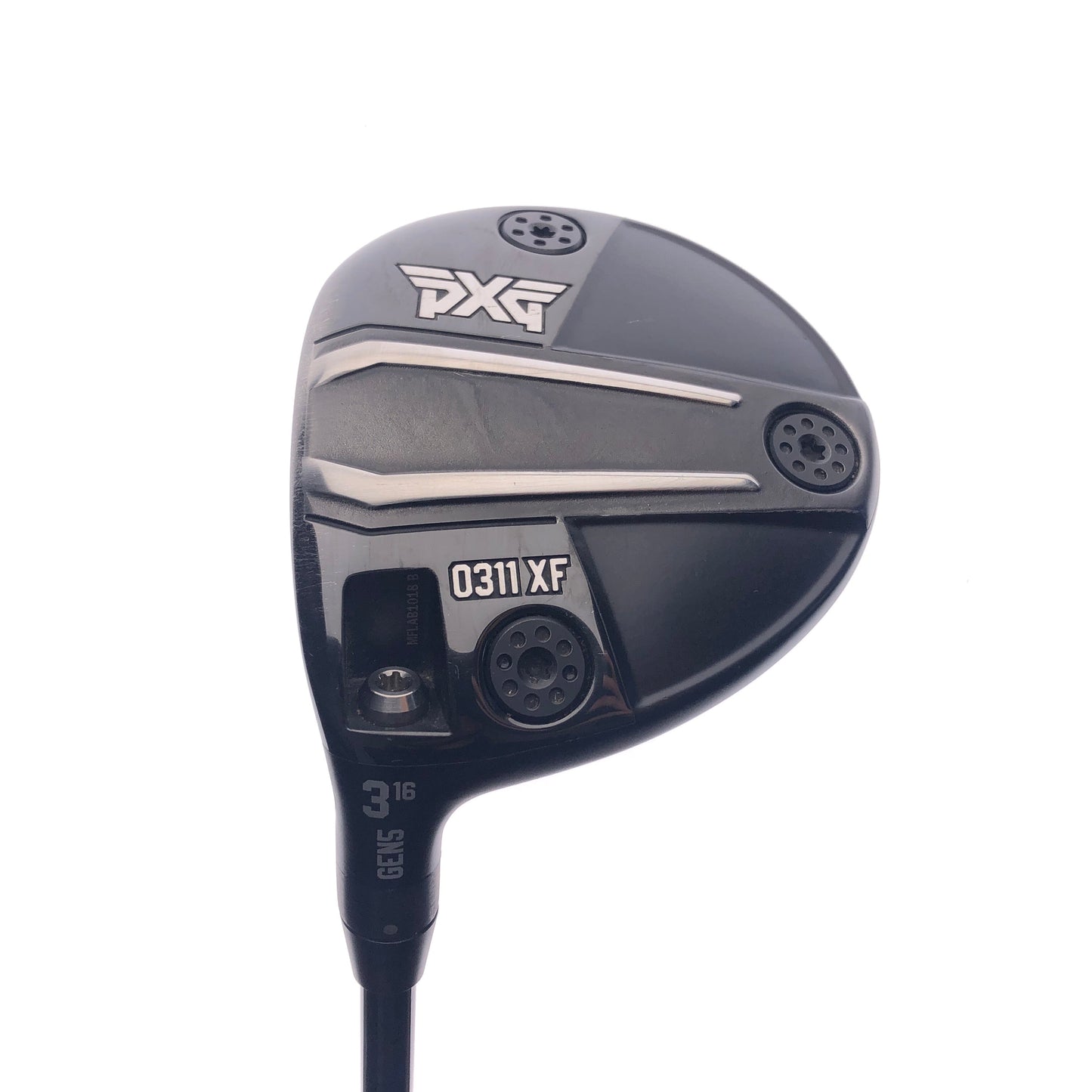Used PXG 0311 XF GEN5 3 Fairway Wood / 16 Degrees / Stiff Flex / Left-Handed
