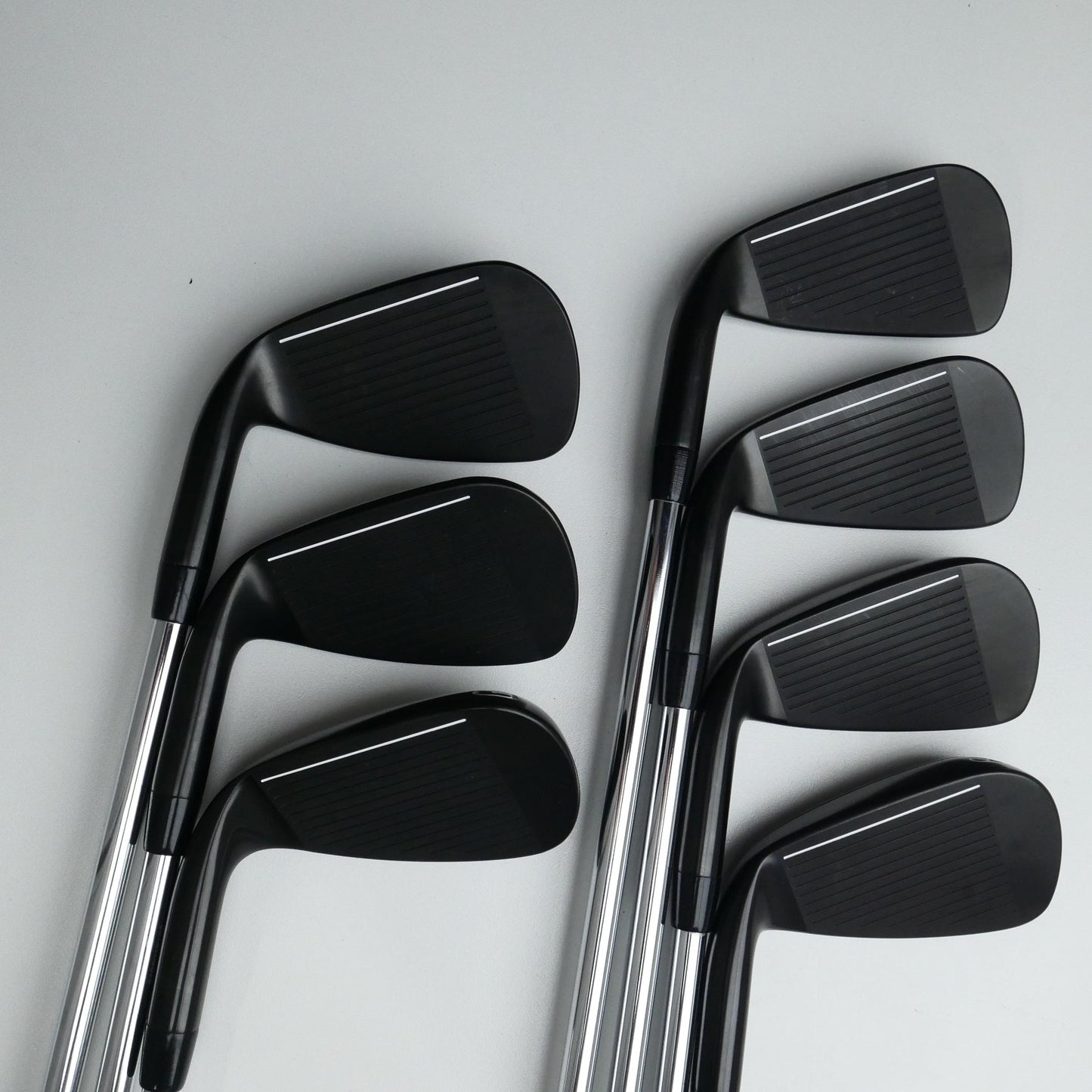 Used PXG 0311 XP Gen 6 Black Label Elite Iron Set / 5 - PW + GW / Regular Flex