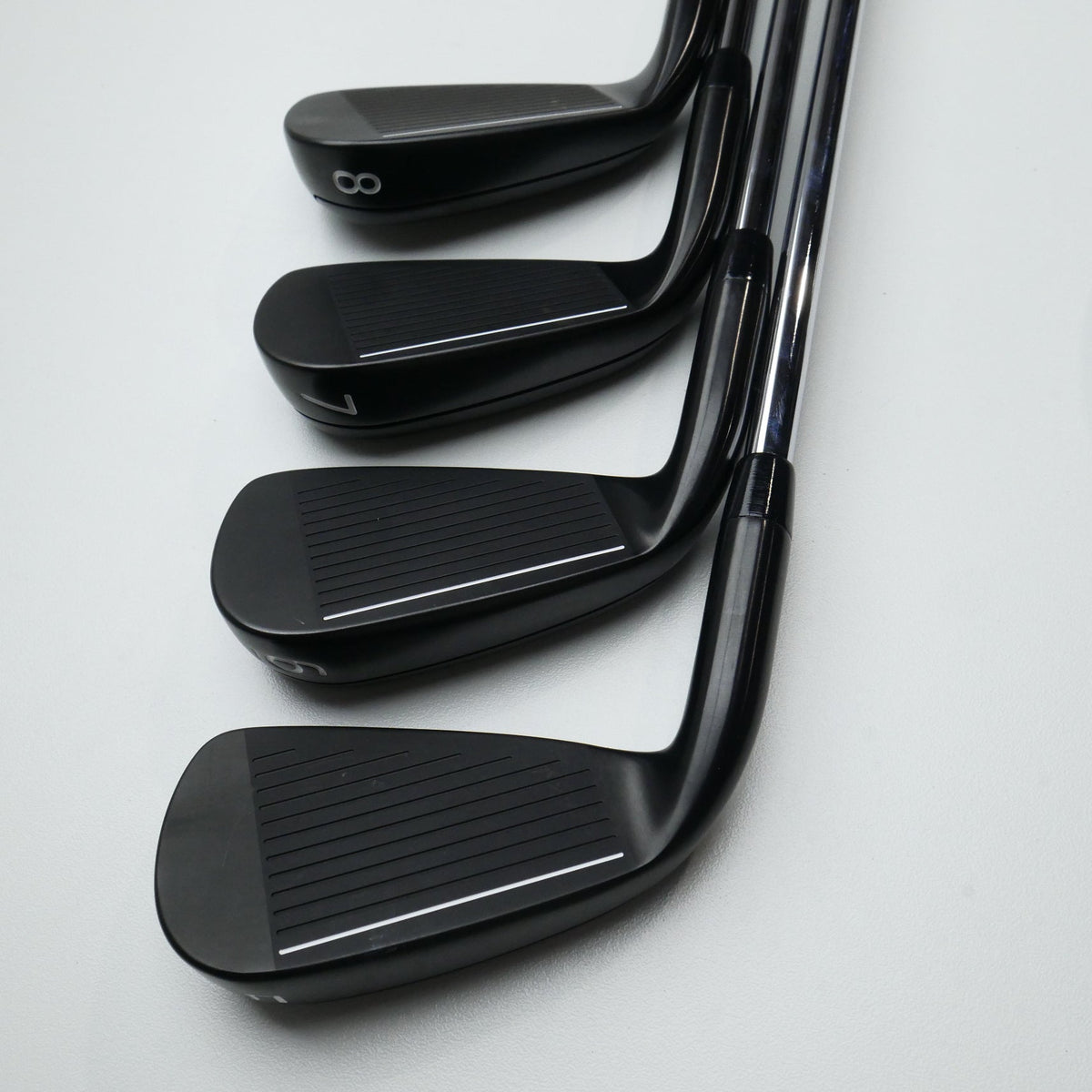 Used PXG 0311 XP Gen 6 Black Label Elite Iron Set / 5 - PW + GW / Regular Flex