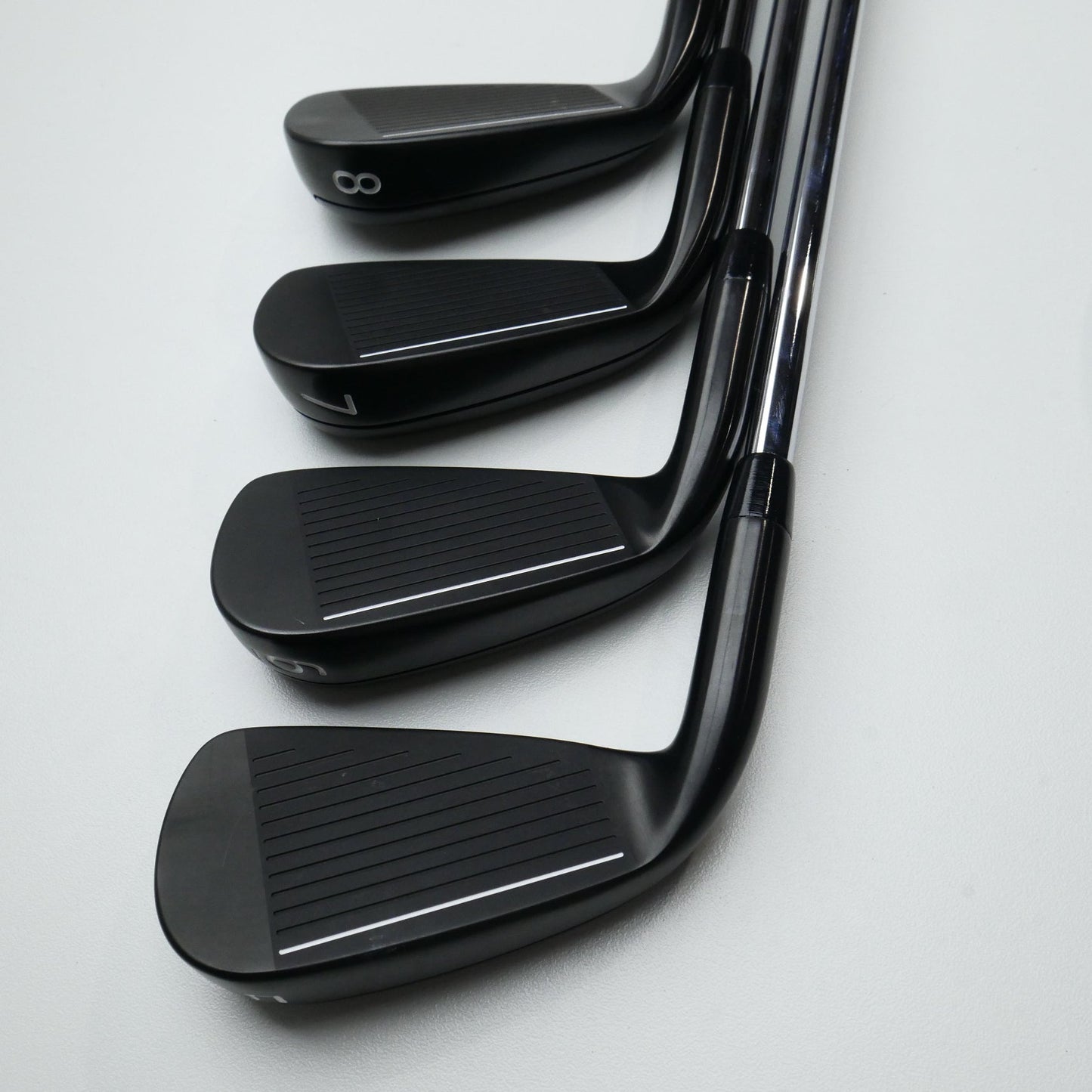 Used PXG 0311 XP Gen 6 Black Label Elite Iron Set / 5 - PW + GW / Regular Flex