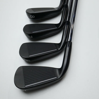 Used PXG 0311 XP Gen 6 Black Label Elite Iron Set / 5 - PW + GW / Regular Flex