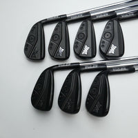 Used PXG 0311 XP Gen 6 Black Label Elite Iron Set / 5 - PW + GW / Regular Flex