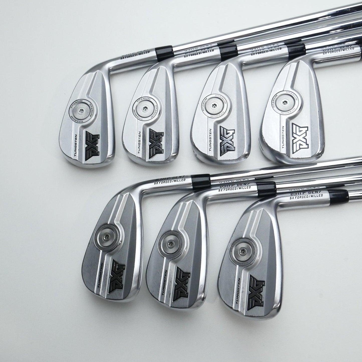 Used PXG 0311P GEN 7 Iron Set / 4 - PW / Stiff Flex