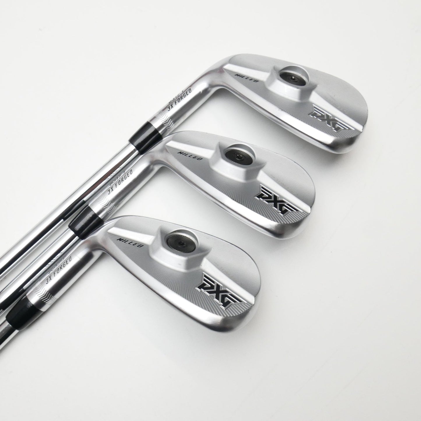 Used PXG 0317 T Iron Set / 5 - PW + GW / Stiff Flex / Left-Handed