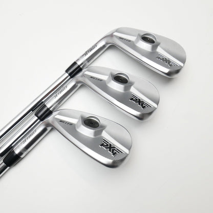 Used PXG 0317 T Iron Set / 5 - PW + GW / Stiff Flex / Left-Handed
