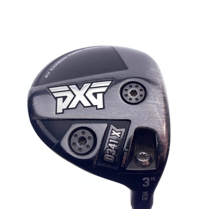 Used PXG 0341 X GEN4 3 Fairway Wood / A Series Mid 60W 4 Flex / 15 Deg / Stiff