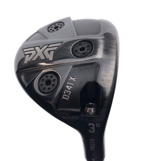 Used PXG 0341 X PROTO 3 Fairway Wood / 15 Degrees / Regular Flex