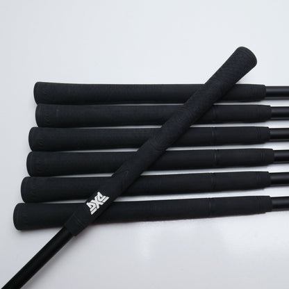 Used PXG Black Ops Chrome Iron Set / 4 - PW / A Flex