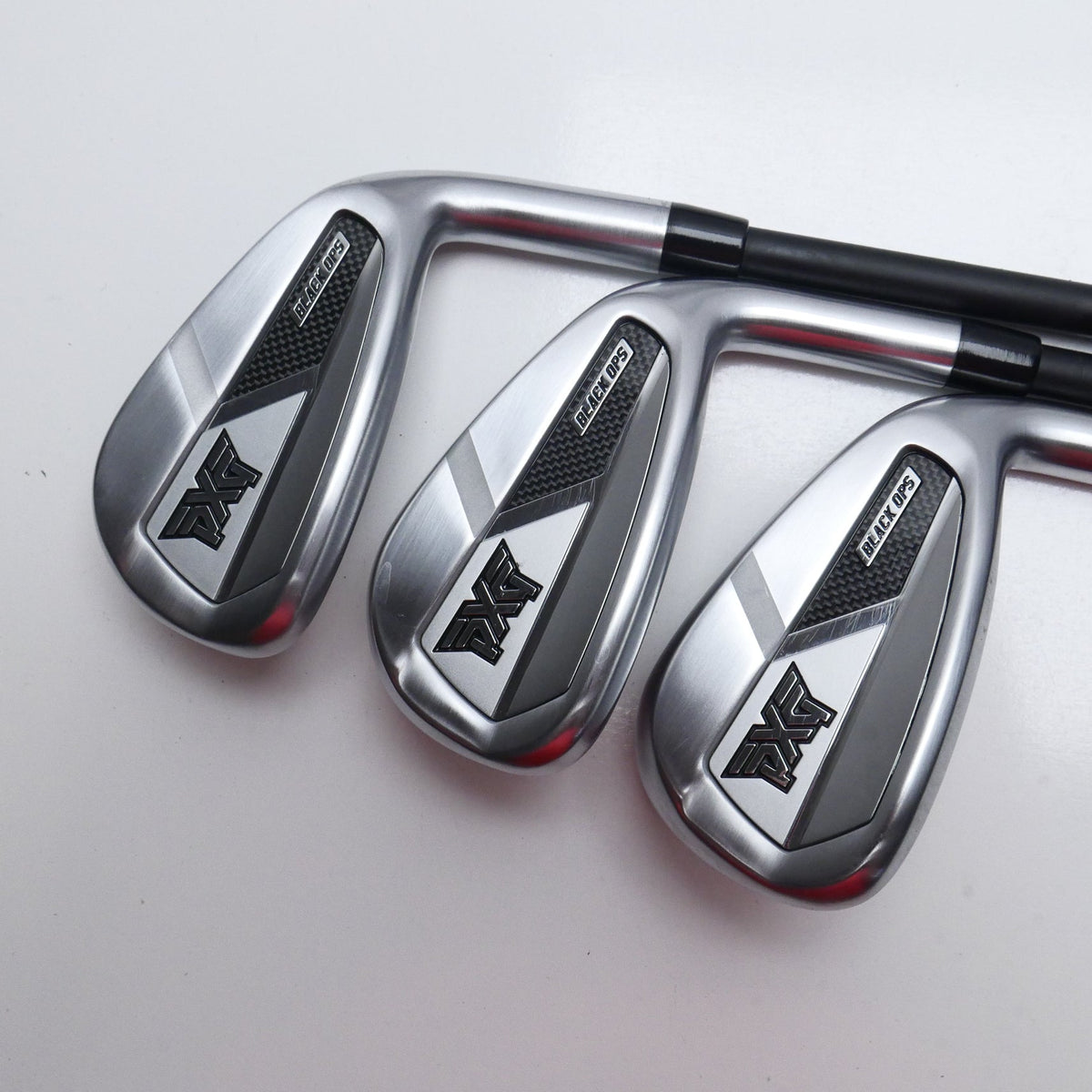 Used PXG Black Ops Chrome Iron Set / 4 - PW / A Flex