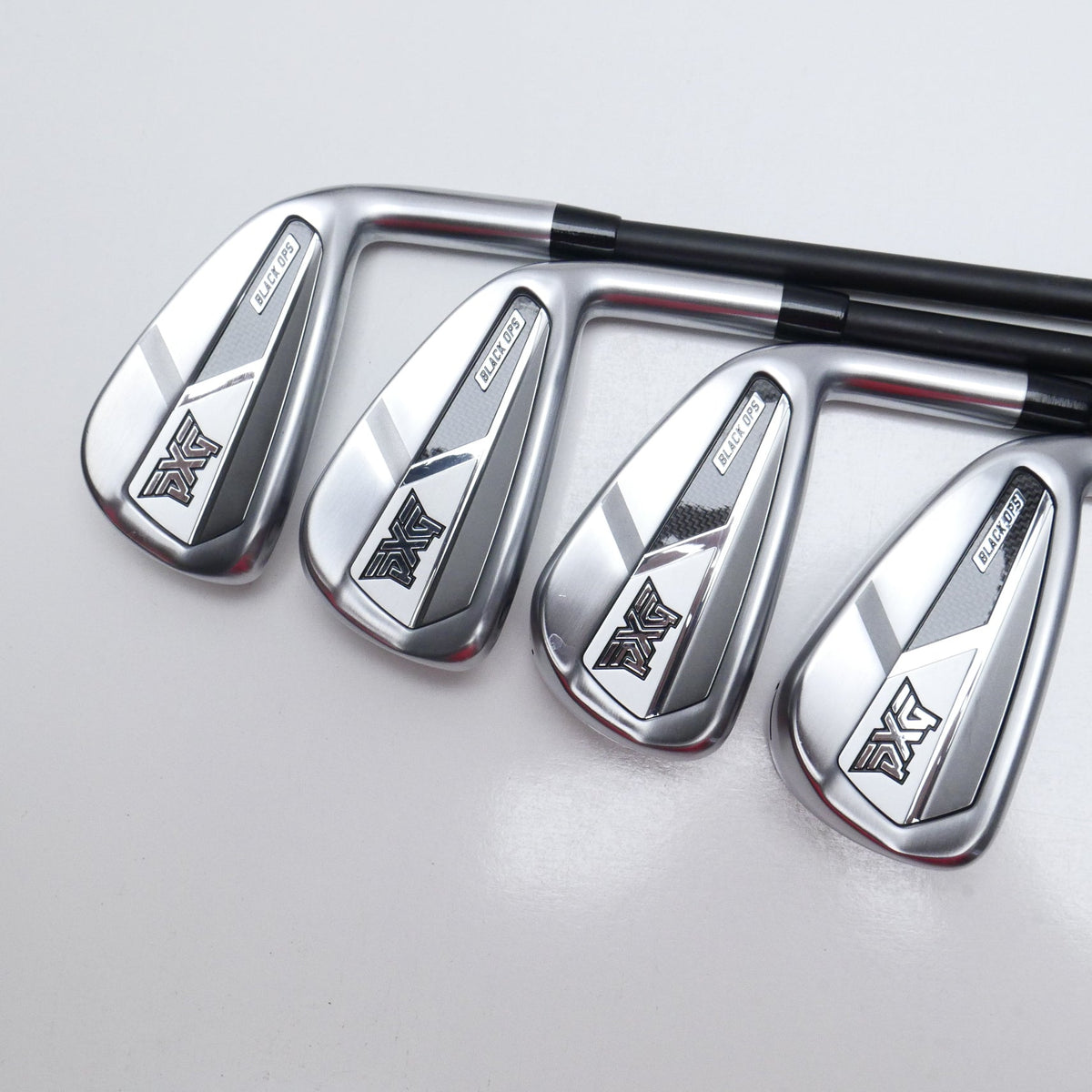 Used PXG Black Ops Chrome Iron Set / 4 - PW / A Flex
