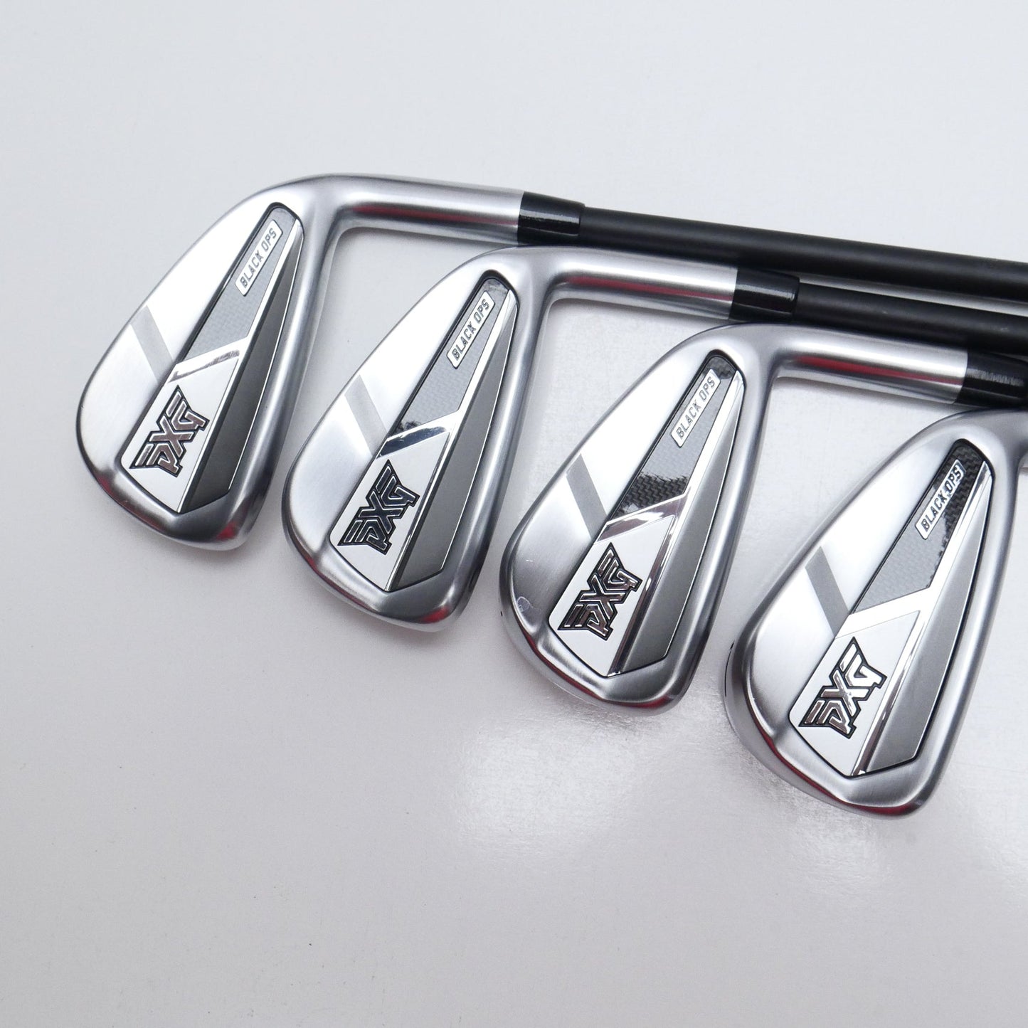 Used PXG Black Ops Chrome Iron Set / 4 - PW / A Flex