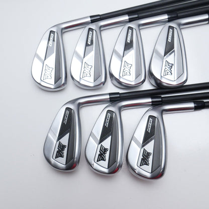 Used PXG Black Ops Chrome Iron Set / 4 - PW / A Flex