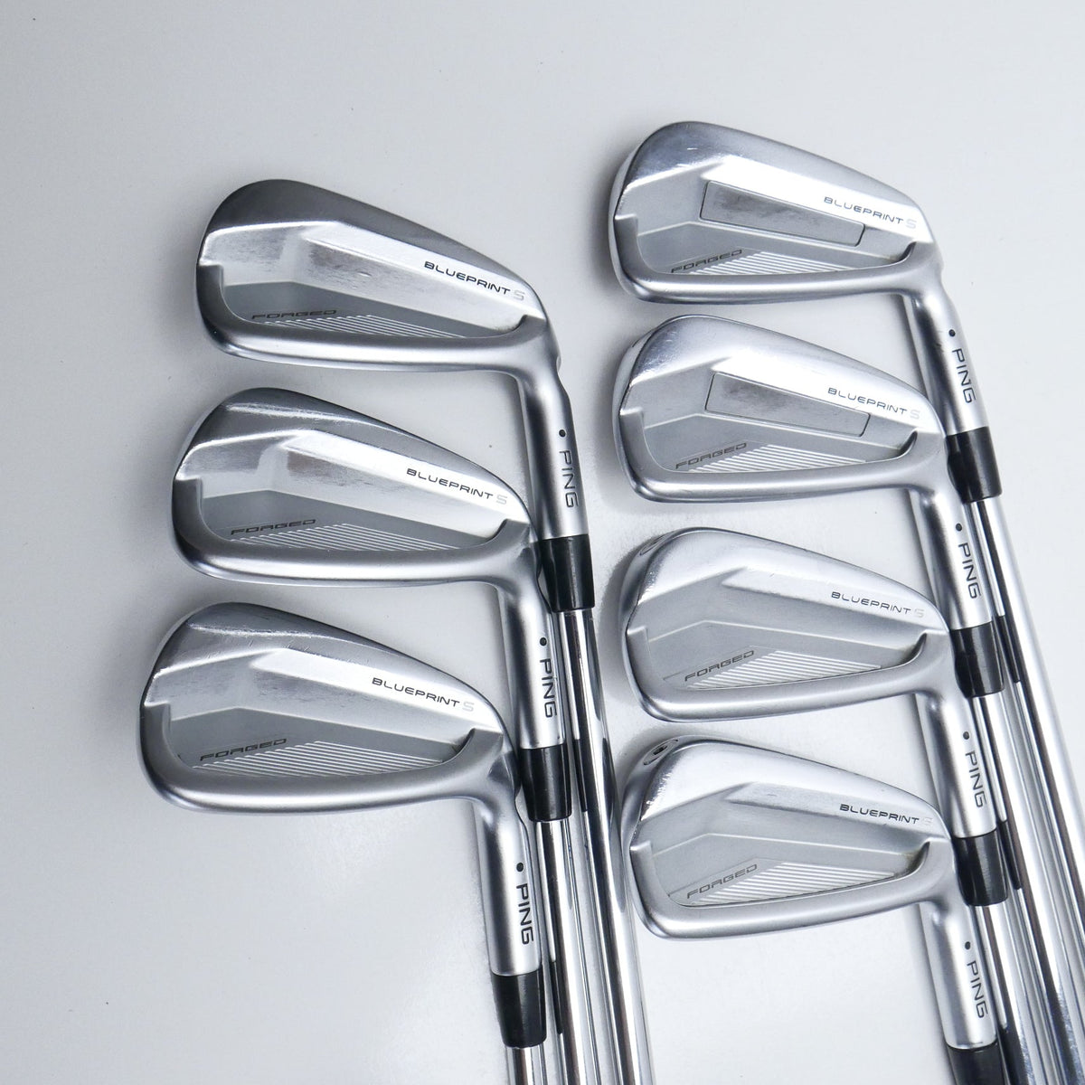 Used Ping Blueprint S Iron Set / 4 - PW / Stiff Flex