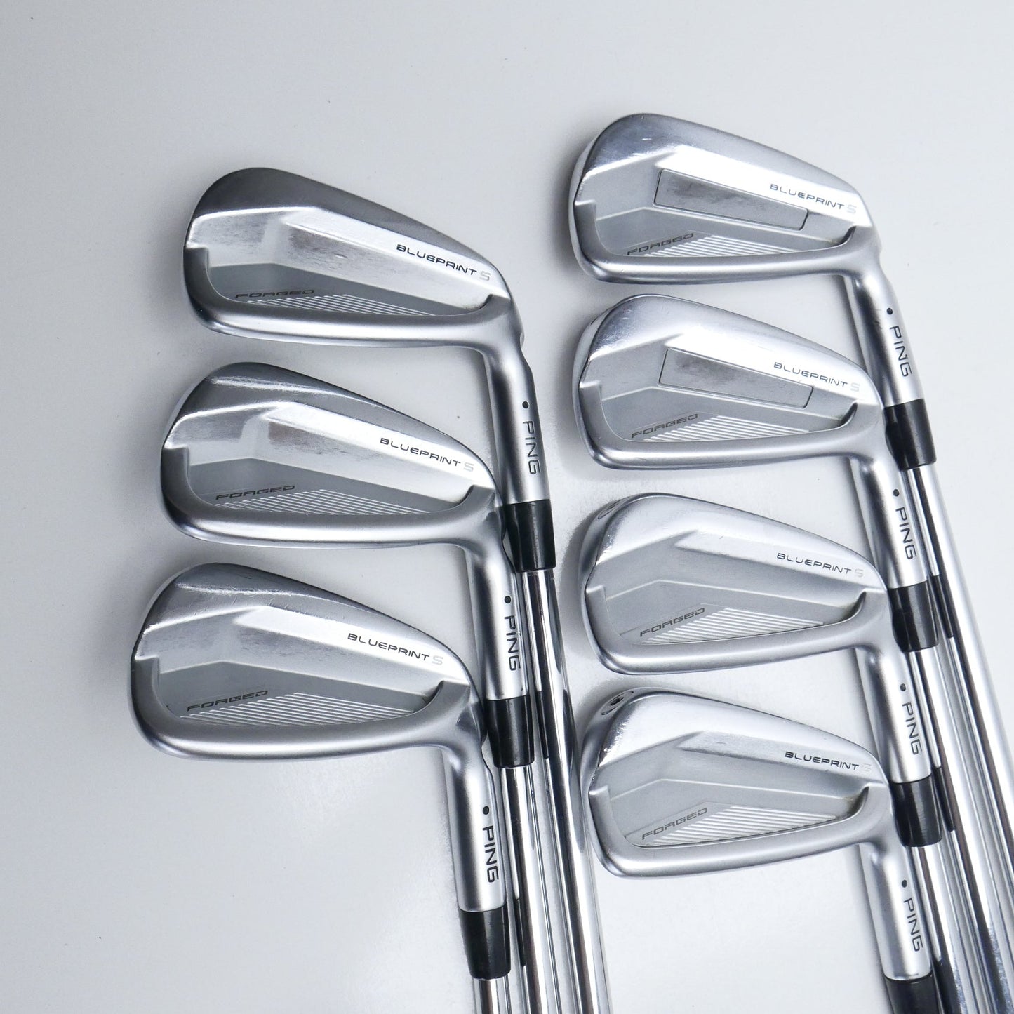 Used Ping Blueprint S Iron Set / 4 - PW / Stiff Flex