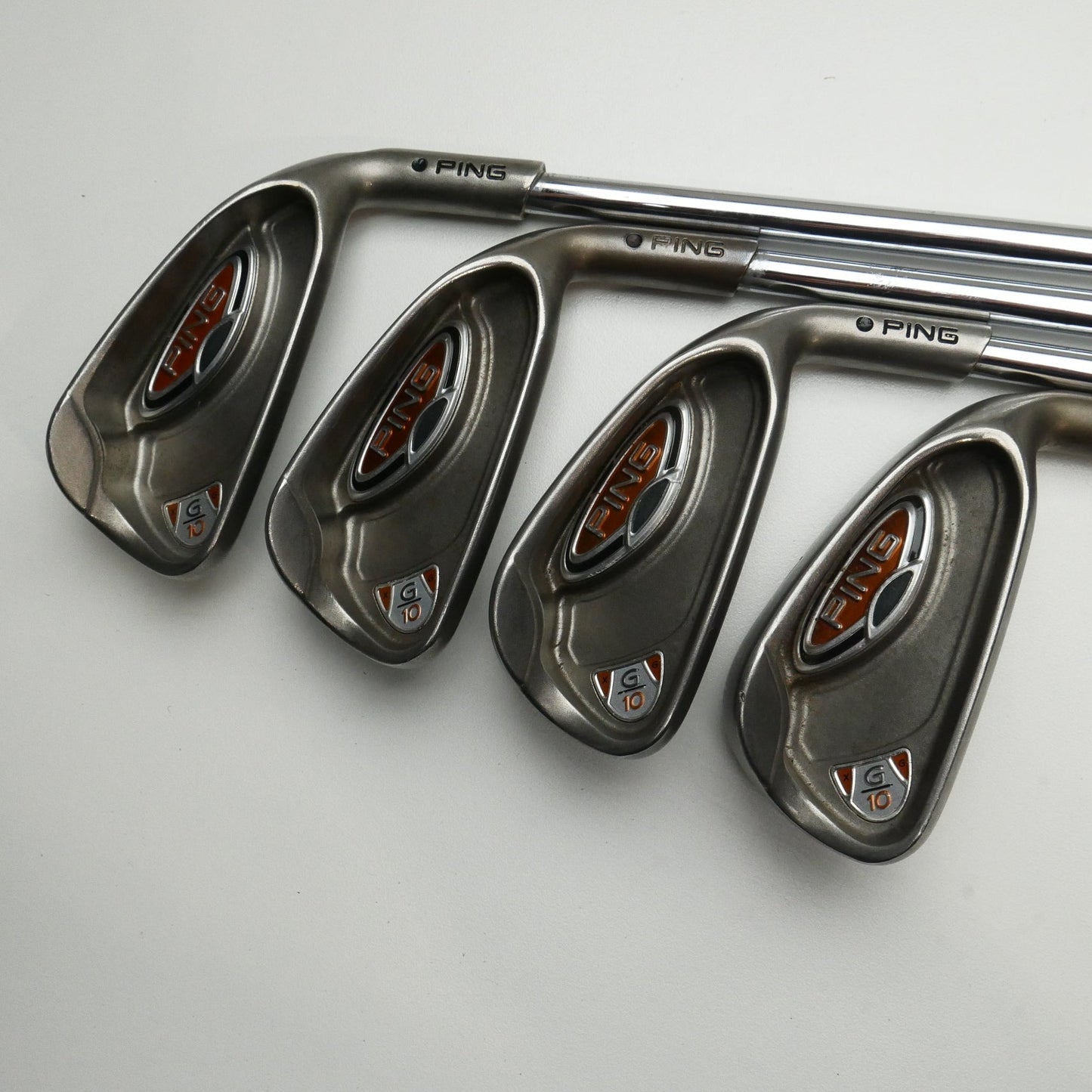 Used Ping G10 Iron Set / 4 - PW / Regular Flex