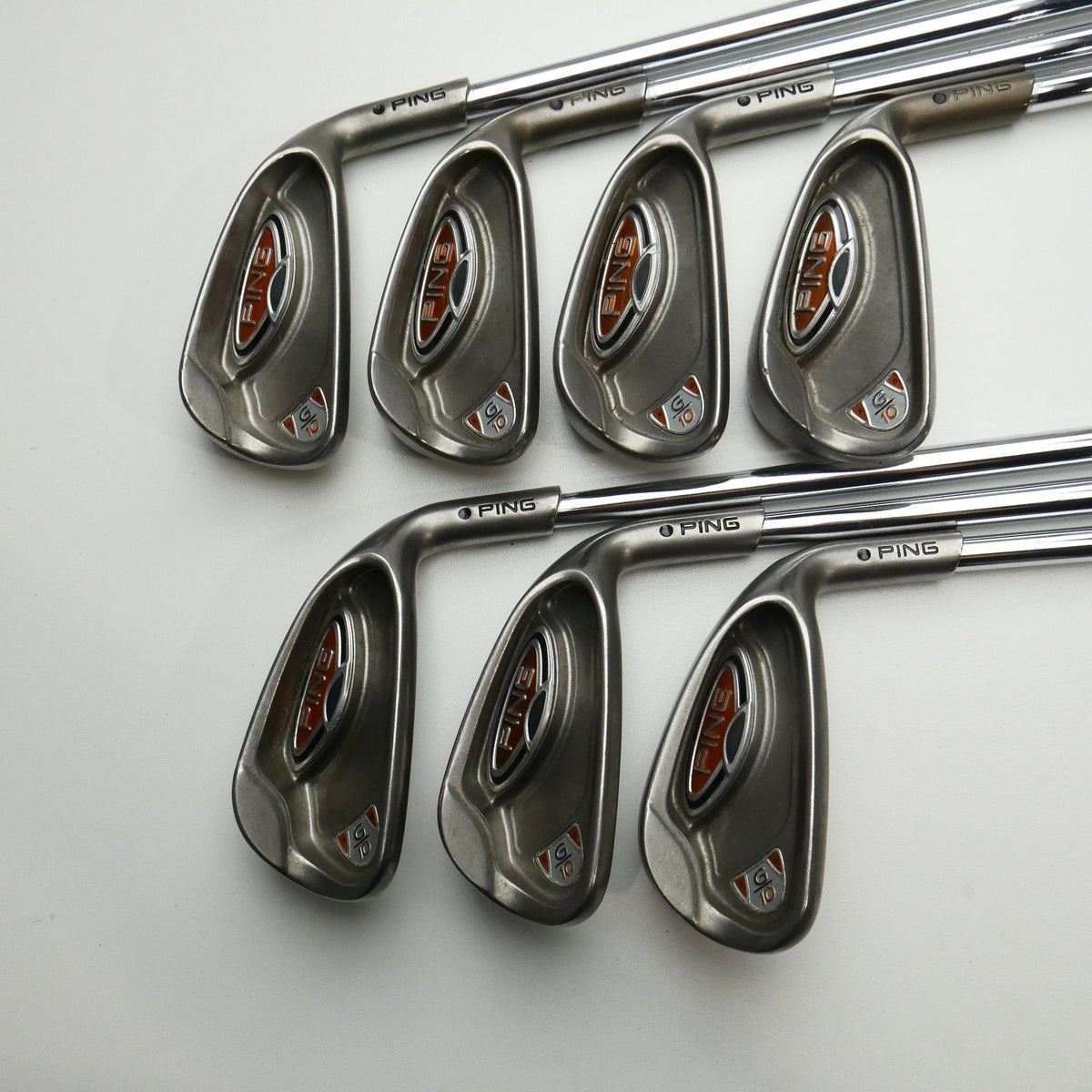 Used Ping G10 Iron Set / 4 - PW / Regular Flex