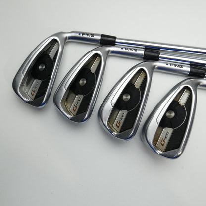 Used Ping G400 Iron Set / 5 - SW + UW / Regular Flex