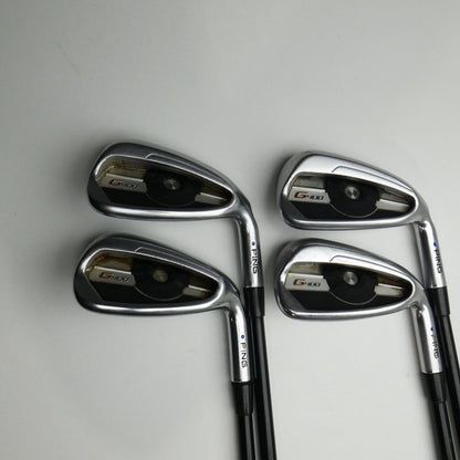 Used Ping G400 Iron Set / 7 - PW / Soft Regular Flex